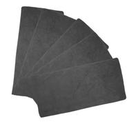 Healifty 5pcs Washable Small Pet Bedding Blankets for Guinea Pigs and Hamsters, Reusable Grey 30x40cm Cage Liners Pee Pads for Small Animals Sleeping and Cage Use