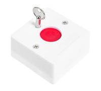 Healifty 5pcs Wireless Emergency Call Bell System with Key Lock for Elderly Wall Panel Alarm Button for Wheelchair Users Rapid Sos Alert for Restrooms and Hospitals