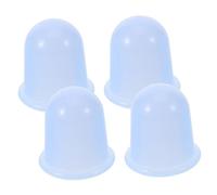 Healifty 5sets Vacuum Suction Cup Body Massager Cellulite Cupping Therapy for Home Use Easy to Use Relaxation Massage Cups for Beginners Blue Silicone Cupping Massage Device 4pcs*5