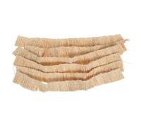 Healifty 6pcs Artificial Thatch Roof 3x30cm Mini Straw Roofing Rolls for DIY Model Houses, Small Thatched Roof Tiles Natural Straw Texture for Fairy Gardens and Dioramas