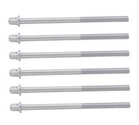 Healifty 6pcs Drum Lug Screws for Snare Drum Hardware Long Tension Rods Replacement Parts Compatible with Jazz and Reliable Percussion Repair Accessories
