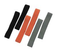 Healifty 6Pcs Elastic Lunch Box Straps Wide Compact Lightweight Fixing Bands for Bento Food Containers High Elasticity and Tightness for Easy Handling and Secure Closure Random Colors