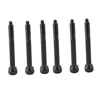 Healifty 6pcs Electric Guitar Bridge Replacement Screws Metal String Fixing Parts Compact for Repair and Maintenance