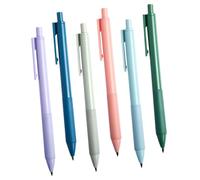 Healifty 6Pcs Erasable Sketch Pencils for Adults and Reusable Black Technology Drawing Pencils with Ergonomic Design Smooth Writing Drafting Tools