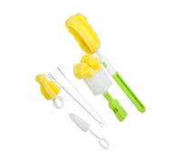 Healifty 6pcs Feeding Bottle Cleaning Brushes Sponge for Nursing Bottles Suitable for Home Use