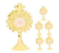 Healifty 6pcs First Communion Lapel Pins Holy Grail Christian Brooches Lightweight Religious Accessories for Celebrating Faith Meaningful Spiritual Milestones