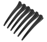 Healifty 6pcs Hairdressing Clips Plastic Hairpin Tools with Smooth Surface and Safe Design for Haircut and Styling in Store Or Salon, Random Colour Random Color