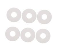 Healifty 6pcs Inflatable Boat Valve Gaskets Silicone Replacement Rubber Washers for Air Mattress Dinghy Seal Repair Compact Lightweight Inflatable Boat Accessories for Camping Boating and