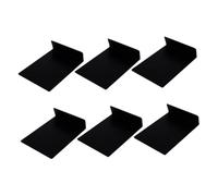 Healifty 6pcs Mini Tabletop Chalkboard Signs Matte Blackboard for Weddings Birthday Parties Buffet Food Labels Price Display Interactive Message Boards