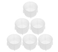 Healifty 6pcs Washer Water Inlet Valve Filter Screen for Washing Machine, Universal Fit Compatibility with Inline Longer Mesh Design, Plastic Material, Suitable for Water Supply Hose