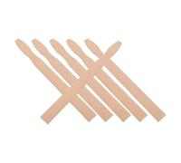 Healifty 6pcs Wooden Paint Mixer Sticks for DIY Projects and Professional Studios, Beige Wood Craft Sticks Uniform Colour and Easy to Clean Features, for Epoxy Stirring and Paint Mixing
