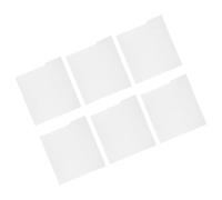 Healifty 6pcs Writable Vinyl Record Dividers with Tabs, White Plastic Alphabetical Album Separators for Music Collection and Record Organizer, A-z File Cabinet Index Cards for Vinyl Storage