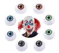 HEALIFTY 8 Hollow Eyeball Mask Halloween Horror Props Costume Eyeballs For Halloween