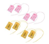 Healifty 8 Sets Handmade Traditional Japanese Omamori Charms Luck Amulet for Health Wealth Including Case Special Occasions