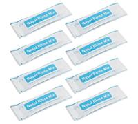 Healifty 80pcs Nasal Rinse Salt Sachets Quick Dissolving Saline Packets for Nose Care and Cavity Protection Suitable for Outdoor and Home Use Professional Grade Nasal Wash Mix