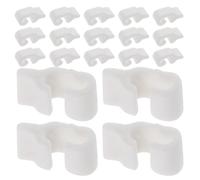 Healifty 80pcs Plastic Cage Door Lock Clips for Pet Crates and Storage Cube Grids, Universal Compatibility with Wire Mesh Panel Connectors, Spacesaving Compact Design for Modular DIY