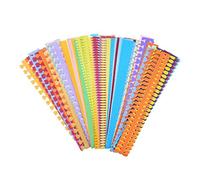 Healifty 80pcs Quilling Paper Strips DIY Flowers Petal Shapes Press Paper Crepe Paper for Scrapbooking Crafts Art (8 Kinds of Flower)