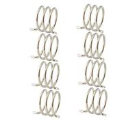 Healifty 8PCS Bike Disc Brake Springs for Mountain and Road Bikes Heavy Duty Steel Caliper Return Springs Precision Engineered for Faster Braking Response and Easy Installation