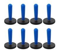 Healifty 8pcs Car Vinyl Wrap Gripper Magnet Holders Black Magnetic Film Installation Tools for Vehicle Exterior Wrapping Accessories Random Color
