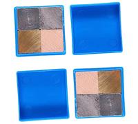 Healifty 8Pcs Cube Density Investigation Copper Iron Aluminum and Accurate Measurement for Specific Gravity Experiments Science Education
