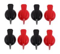 Healifty 8pcs Dome Guitar Control Knobs Large Potentiometer Volume Tone Replacement for Bass Guitar and Audio Devices Accurate Sound Adjustment Easy Installation