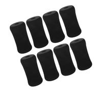 Healifty 8pcs Foam Leg Extension Covers for Gym Equipment Soft Cushion Foot Pads Replacement for Leg Curl Sit Ups Workout Accessories Impact-reducing Fitness Machine Pads
