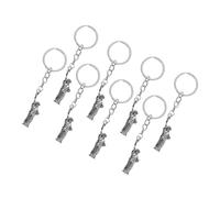 Healifty 8Pcs Lady Liberty Keychains Independence Day Pendants for July Party Favors Stylish Usa Keychains with Intricate Design for Distinctive Accessories