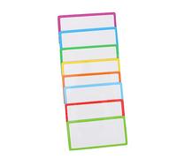 Healifty 8PCS Magnetic Dry Erase Labels with Pet Film Reusable Refrigerator Planner Stickers for Home and Kitchen Decoration and Erase Fridge Magnets for Organizing Schedules