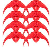 Healifty 8pcs Melon Seed Peeler Seed Peeling Tool Table Peeler Manual Peeling Machine Lightweight Plastic Simple Shape Compact Design Prevents Finger Skin Damage and Travel