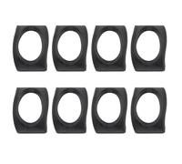 Healifty 8Pcs Portable Resin Ocarina Stands Instrument Holders for Ocarinas Desktop Stable Groove Brackets Space-saving Storage Accessories