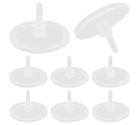 Healifty 8pcs Rice Cooker Exhaust Parts Pressure Valve Gaskets Replacement Steam Release Valves Rubber Pads Compatible