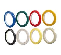 Healifty 8pcs Self-adhesive Violin Fingerboard Tapes Color-coded PVC Stickers for Note Positions Beginner Friendly Musical Instrument Accessories