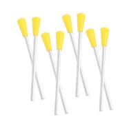 Healifty 8pcs Triangle Iron Percussion Sticks Smooth Polished Metal Mallets for Handheld Music Instruments Beginner-friendly Safe Surface Design