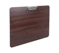 Healifty A3 Drawing Board with Clips, Walnut Wood Texture Wooden Sketching Board for Art Students and Beginners, Portable Horizontal Artist Clipboard for Outdoor and Indoor Sketching