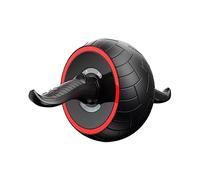 Healifty Abdominal Exercise Roller Wheel for Men Women Mute Rubber Core Trainer for Home Gym Abdominal Muscle Strengthening Fat Burning Fitness Tool Easy Forward Backward Motion