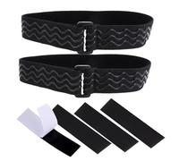 Healifty Adjustable Anti-slip Boot Grip Straps for Women High Shaft Boots with Hook and Loop Fasteners 2pcs 45cm Stability Belts for Over-the-knee Stay-up and Fall-off Prevention