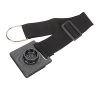 Healifty Adjustable Cello Endpin Stopper for Stable Playing Easy to Fold with Non-slip Mat and Strap Black Cello Accessories Made of Plastic, Metal, Nylon, and Sponge
