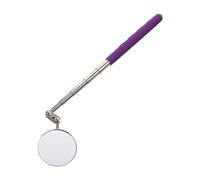 Healifty Adjustable Folding Inspection Mirror for Mechanics Telescoping Rotatable Round Reflective Surface High-Definition Car Chassis and Welding Inspection Tool with Compact Design for