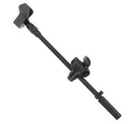 Healifty Adjustable Metal Microphone Boom Arm Stand Height Adjustable with Clamp, Practical Black Mic Stand Clip for Desktop Or Floor Use, Suitable for Live Streaming and Recording