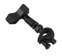 Healifty Adjustable Microphone Clip with Sturdy Tripod Base Mic Holder for Desk and Tabletop Live Streaming Recording Compatible with Mic Stands