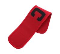 Healifty Adjustable Soccer Captain Armband for Unisex Football Players Neoprene Comfortable Fit with Breathable Soft Material Easy Off Team Leadership Sleeve for Match Training and Sports