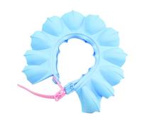 Healifty Adjustable Waterproof Baby Shower Cap Made of Soft TPE Material Ear Protection Comfortable Infant Shower Visor Suitable for Newborn Boys Bathing and Hair Washing