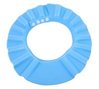 Healifty Adjustable Waterproof Bathing Hat with Ear Protection, Eva Material, Soft and Comfortable Design for Hair Washing and Bath Time, Suitable, Blue Colour