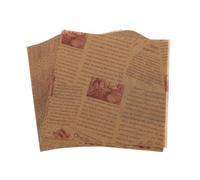 Healifty Air Fryer Parchment Baking Paper 200Pcs 20X20Cm Greaseproof Non-Stick Sheets for Oven Bread Baking and Grilling