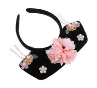 Healifty Ancient Chinese with Unique Retro Design Hair Hoop and Polyester Material, Versatile Use Headband Elegance of A Princess Style for Performances and Weddings