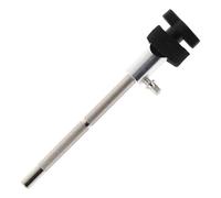 Healifty Arm Black Rubber Height Installation Easy Adjustable Attachment Alloy Compatibility Cymbal Drum Attachment Stand and Universal for Drummers