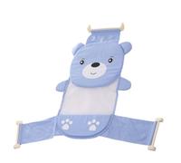 Healifty Baby Bath Seat Support Net Comfortable and Secure Baby Bather with Breathable Mesh and Cartoon Design for Bathing Suitable for Newborns