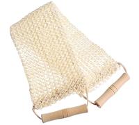 Healifty Back Exfoliating Scrubber Skin Friendly Reusable Shower Towel for Cleansing Lightweight Sisal Bath Cloth for Body Exfoliation and Oil Clog Prevention
