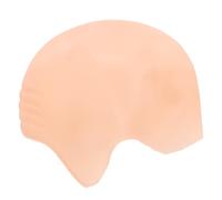 Healifty Bald Cap for Adults Bald Head Wig Cap Silicone for Monk Cosplay Halloween Party Accessory Makeup Prop