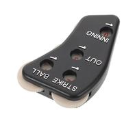 Healifty Baseball Umpire Counter Clicker with Score Dial, Handheld Pitch and Outs Counter for Youth League Outdoor Baseball and Softball Games